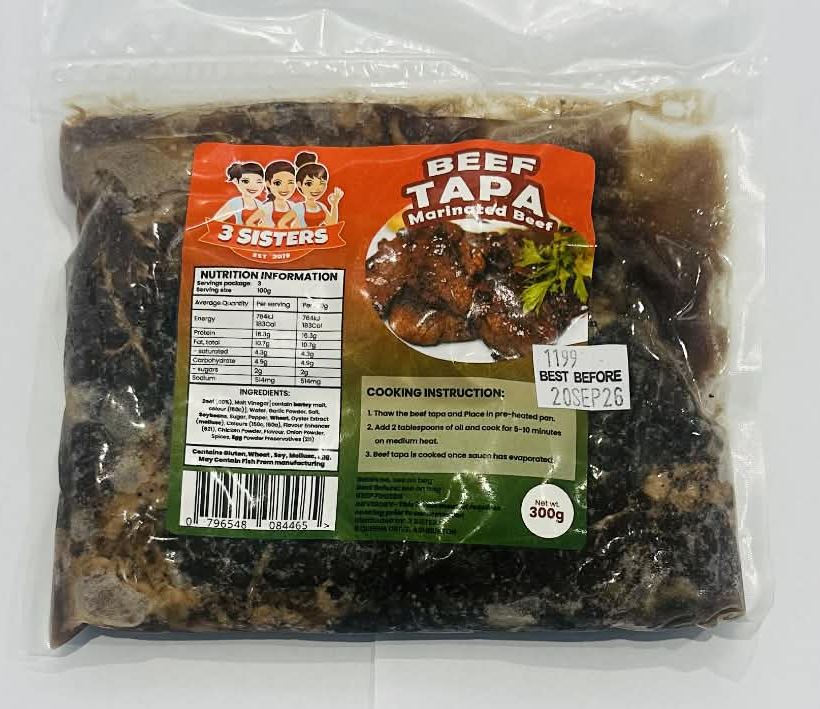 3 Sisters Beef Tapa 300g