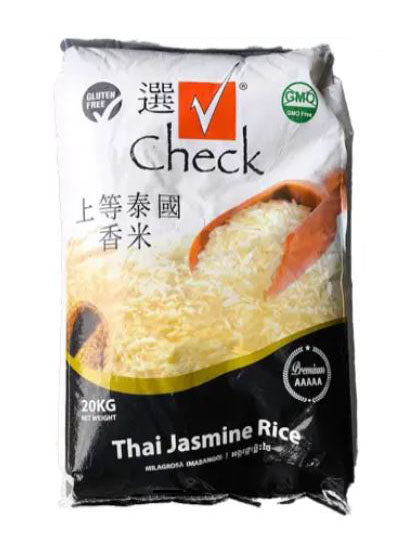 Check Thai JASMINE Rice 20kg