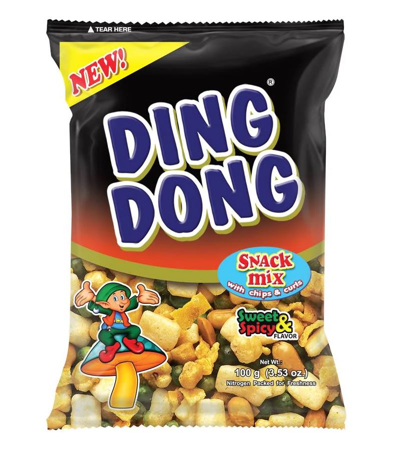Dingdong Beans & Nuts, Sweet & Spicy 95g