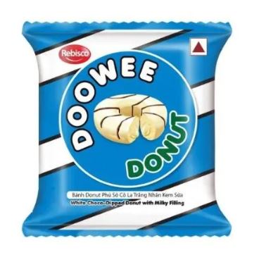 Doowee Donut White Choco 42g x 10