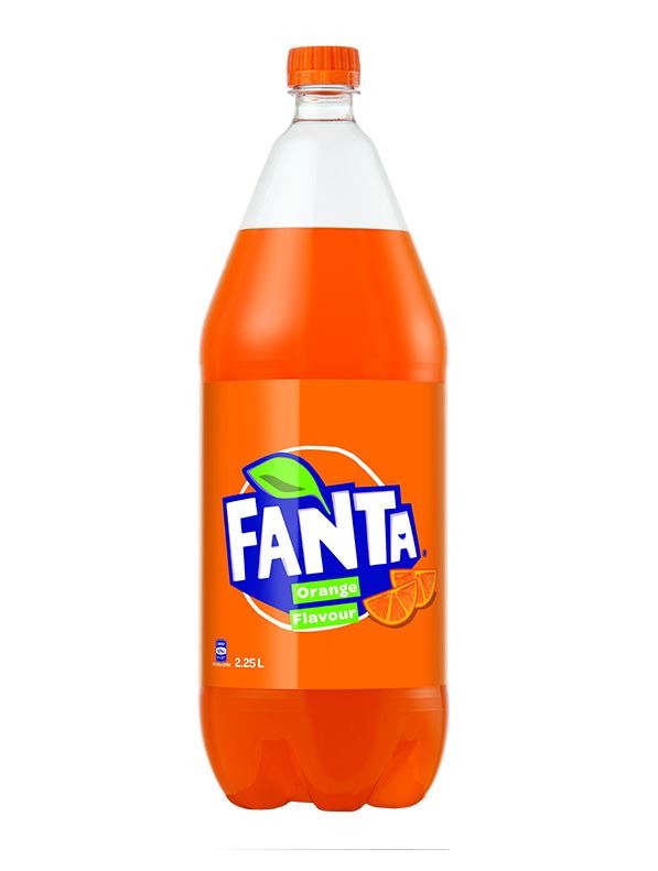 Fanta Orange Bottle 2.25L