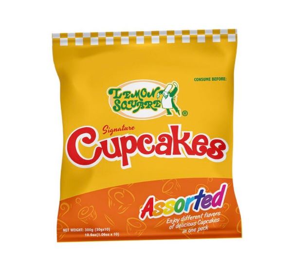 Lemon Square Signature Assorted Cup Cake 30gx10