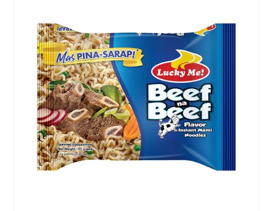 Lucky Me Mami Beef Na Beef Noodles 55g