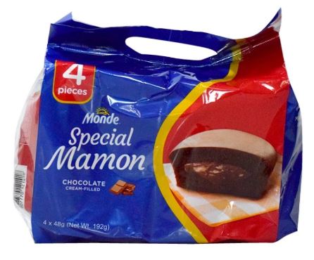 Monde Mamon chocolate 48g x 4