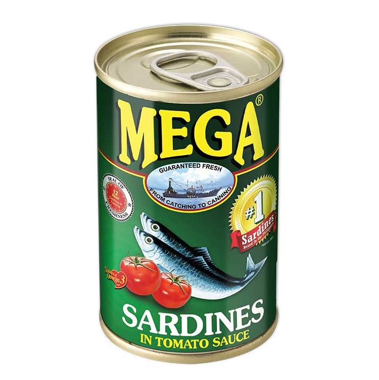 Mega Sardines Tomato 155g