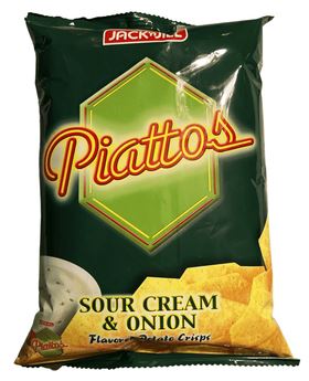 Jack N' Jill Piattos Sour Cream & Onion 85g