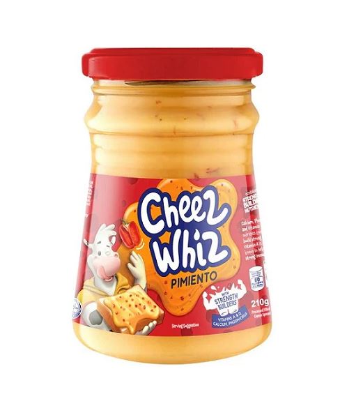 Cheez Wiz Pimiento 210g