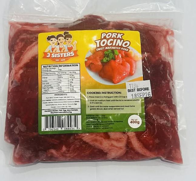 3 Sisters Pork Tocino 400g