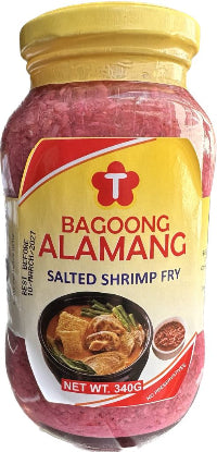 Bagoong Alamang Salted Shrimp Fry Pink 340g