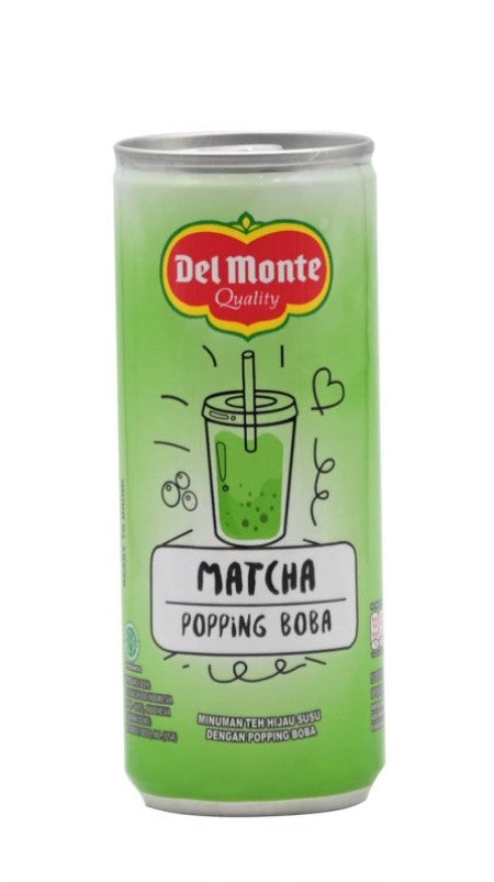 Del Monte Macha Popping Boba 240ml