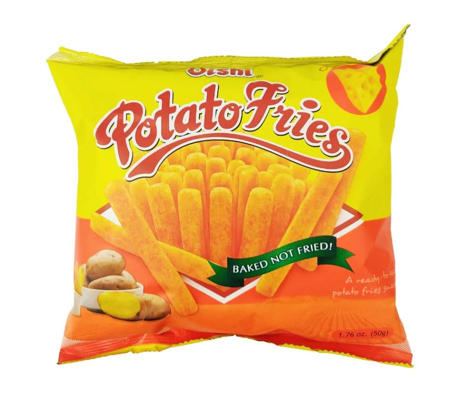 Oishi Potato Fries Cheese 50g