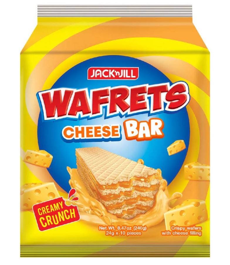 Wafrets Cheese Bar 24g x 10